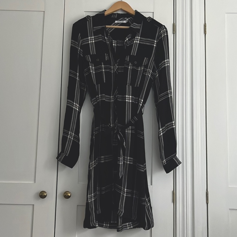 Kenneth Cole Reaction Plaid Dress